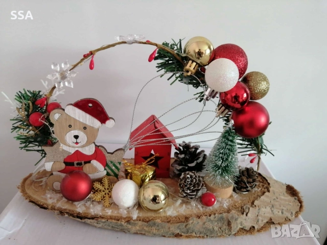 Коледна декорация , снимка 3 - Декорация за дома - 52593331