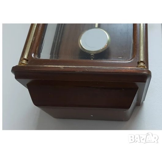 Стенен часовник Franz Hermle, снимка 6 - Антикварни и старинни предмети - 43740412