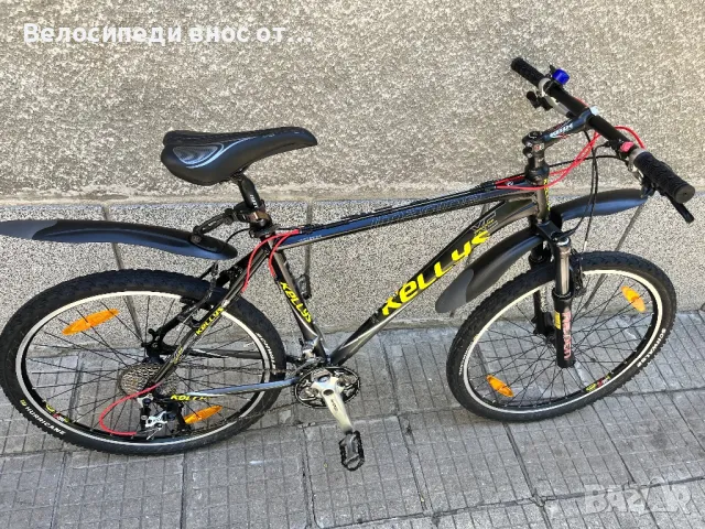 Велосипед колело KELLYS 26 цола 27 скорости всичко е SHIMANO DORE LX много запазено технически Ок , снимка 11 - Велосипеди - 49879107