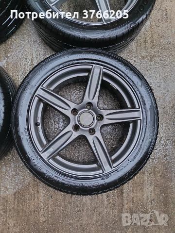 17ки джанти 5x112 Dezent с летни гуми, снимка 4 - Гуми и джанти - 53214807