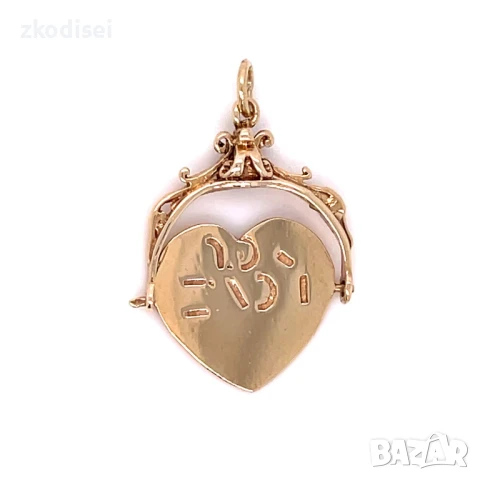 Златен медальон 2,80гр. 9кр. проба:375 модел:32399-2