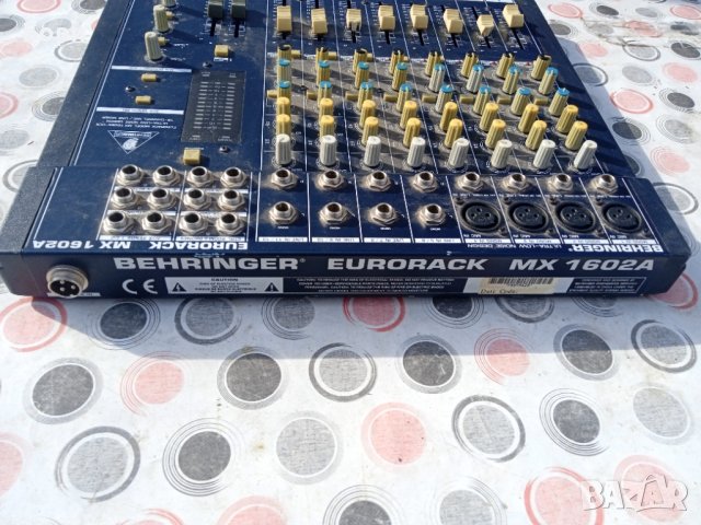 BEHRINGER EURORACK MX1602A Аудио миксер, снимка 10 - Ресийвъри, усилватели, смесителни пултове - 39803237