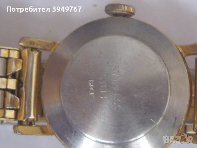 Стар позлатен дамски часовник, снимка 4 - Дамски - 48964867