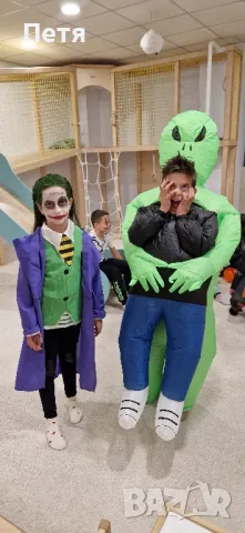 Надуваем костюм Хелуин "Извънземно ме отвлече"