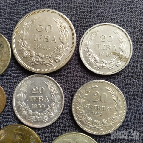 10 стари български монети , снимка 2 - Нумизматика и бонистика - 52511014