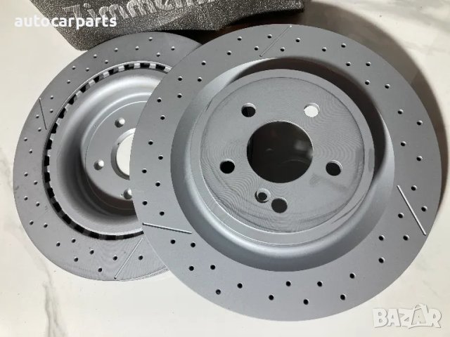 Спирачни дискове ZIMMERMANN за MERCEDES-BENZ AMG SLK, A-Class, CLA, GLA, SLC , снимка 3 - Части - 48303982