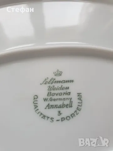 Комплект порцеланови плата, снимка 6 - Антикварни и старинни предмети - 49151716