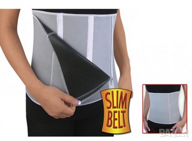 Неопренов колан Slimming belt - сауна ефект за отслабване, снимка 3 - Спортна екипировка - 33186223