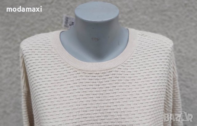 8XL Нов пуловер Kiabi екрю , снимка 2 - Блузи с дълъг ръкав и пуловери - 43330667