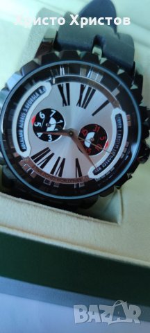 Top promo!!!Мъжки механичен луксозен часовник Roger Dubuis Excalibur 3 Time Zones Worldtimer, снимка 6 - Мъжки - 36762452