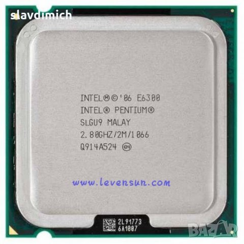 Процесор  Intel® Pentium® Processor E6300 2M Cache, 2.80 GHz, 1066 MHz FSB сокет 775