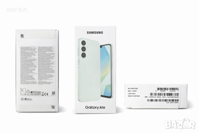  Samsung Galaxy A16 – 4GB RAM / 128GB – НОВ, ЗАПЕЧАТАН