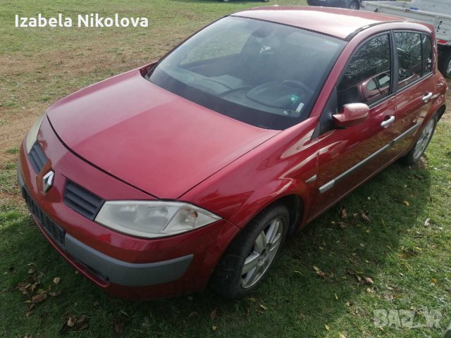 Продавам на части Черно и ЧерВЕно Рено Меган 2004г 1.9 ДЦИ, снимка 7 - Автомобили и джипове - 32984517