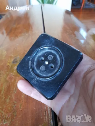 Стар електрически контакт #21, снимка 2 - Други ценни предмети - 48029029