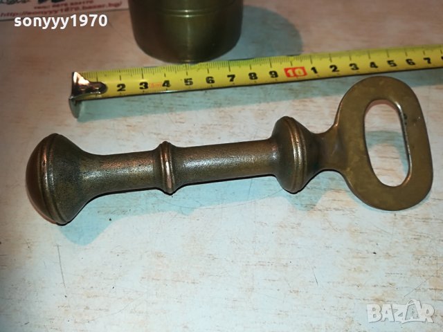 хаванче-мед/месинг внос германия 1005212050, снимка 9 - Антикварни и старинни предмети - 32830107