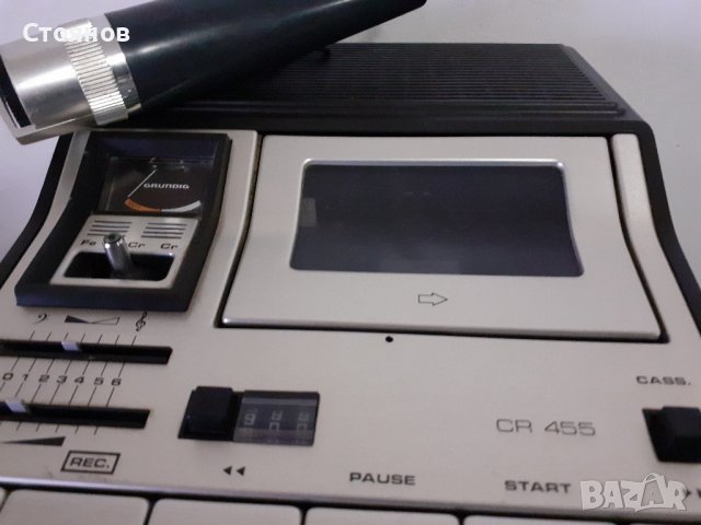 GRUNDIG CR 455  Cassette Player Recorder Germany

, снимка 8 - Радиокасетофони, транзистори - 43299014