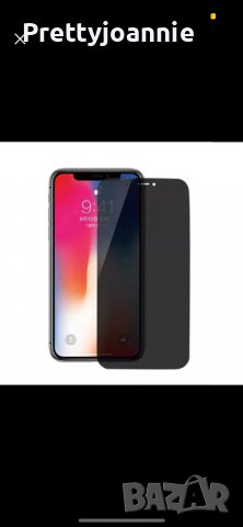 Затъмнен стъклен протектор за Iphone 11, 13 pro, снимка 3 - Фолия, протектори - 36966191