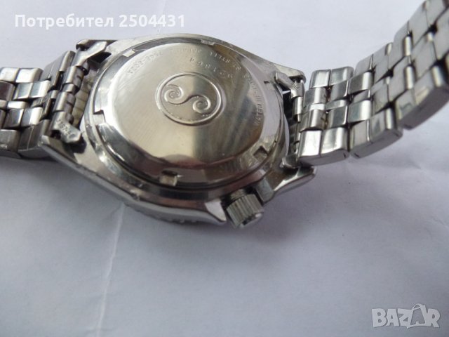 Мъжки часовник спорт кварцов гмуркач Seiko ретро японски стоманен, снимка 9 - Мъжки - 43612037