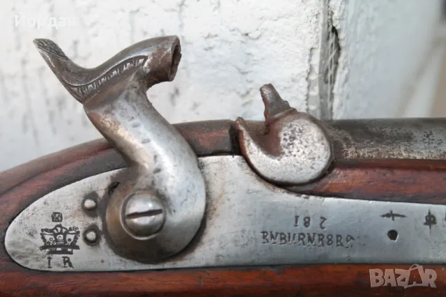 Европейска капсулна Армейска пушка, снимка 10 - Антикварни и старинни предмети - 48619588