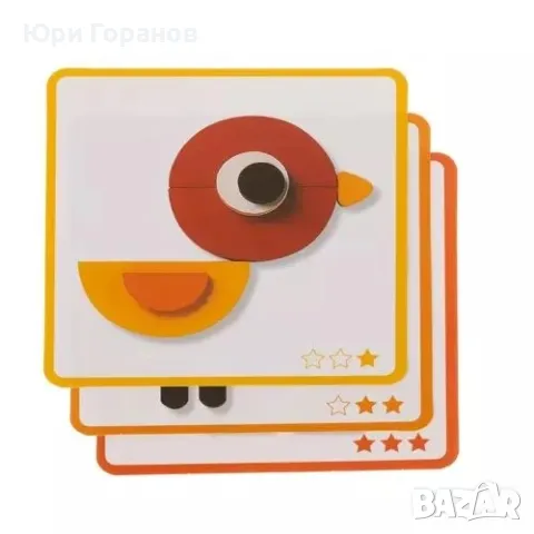 Дървен образователен пъзел Kruzzel, снимка 4 - Образователни игри - 49440402