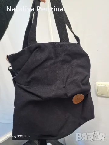 TAN.TOMI Shopper Bag Дамска чанта за през рамо с цип, черна, снимка 5 - Чанти - 48871955