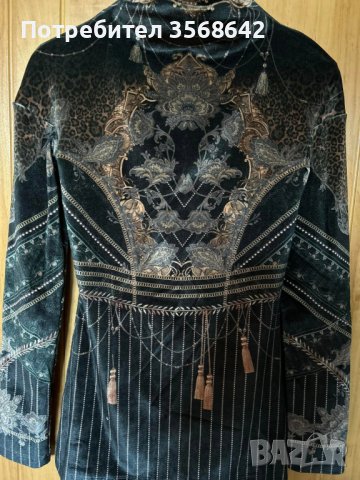 29Desires Поло от кадифе, снимка 1 - Блузи с дълъг ръкав и пуловери - 43685990