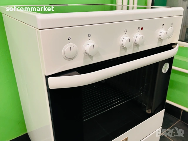 Готварска печка 60 см Voss Electrolux свободностояща с вентилатор, снимка 3 - Печки, фурни - 53186348