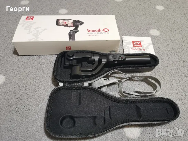 Гимбъл Zhiyun Smooth-Q (стабилизатор) , снимка 2 - Селфи стикове, аксесоари - 49549182