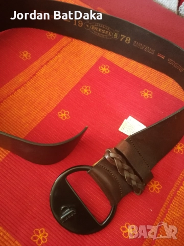 Дамски кожен колан Diesel, снимка 2 - Колани - 51640051