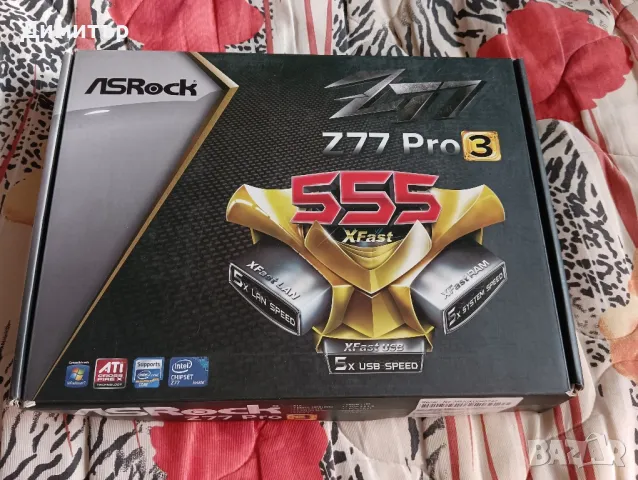 Продавам дънна платка AsRock Z77 Pro3 с процесор i5 2500K (c отключен множител), снимка 5 - Дънни платки - 48930433