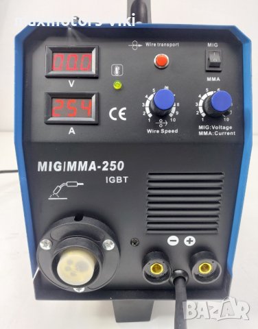 Телоподаващо С Електрожен MIG-ММА 250А VOLT Electric Пълен Комплектлв. , снимка 3 - Други инструменти - 37238914