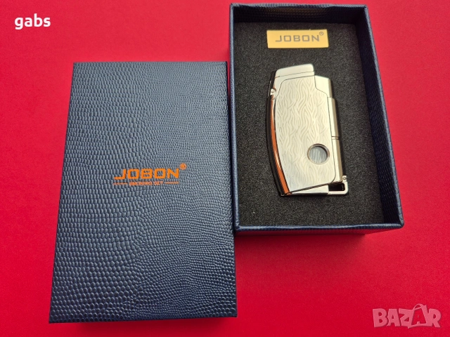 Газова запалка за пури JOBON,два цвята D-0650, снимка 3 - Запалки - 53113983