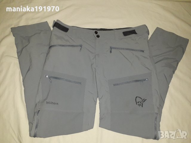 Norrona bitihorn zip off Pants Bedrock (M) трекинг панталон , снимка 2 - Спортни екипи - 34753958