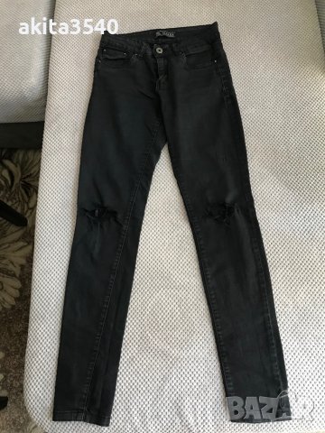 Черни панталони със скъсани колене, снимка 18 - Панталони - 37460246