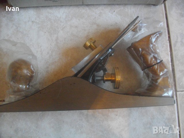 Ново 225мм Ръчно Профи Ренде-Италия-Лукс-50х2мм Нож-SILVERLINE HAND PLANE no 4, снимка 9 - Други инструменти - 36781426
