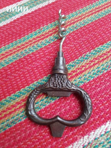 Тирбушон ключ отвертка , снимка 3 - Антикварни и старинни предмети - 53273799
