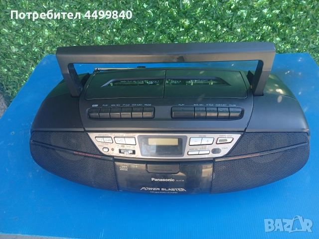 ПРОДАВАМ КАСЕТОФОН ( PANASONIC RX-DT39) , снимка 2 - Радиокасетофони, транзистори - 52955131