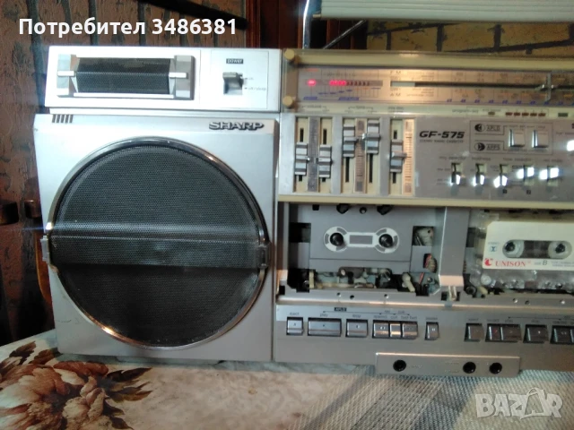 SHARP GF 575 , снимка 6 - Радиокасетофони, транзистори - 51417554