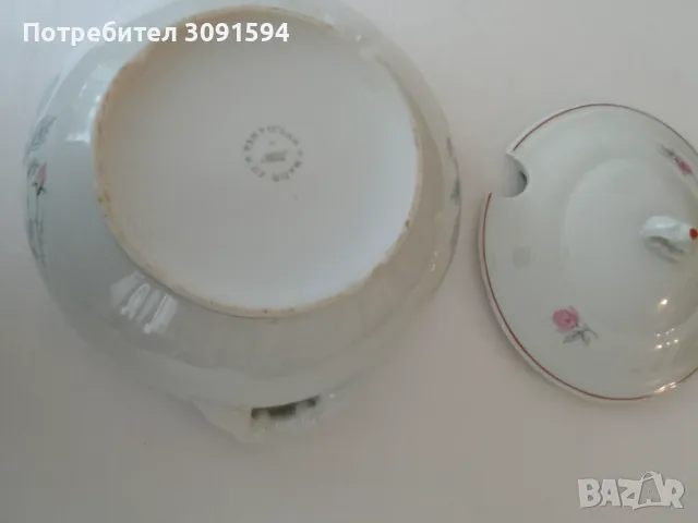 Супник ретро винтидж български порцелан Изида, снимка 14 - Други ценни предмети - 49708445