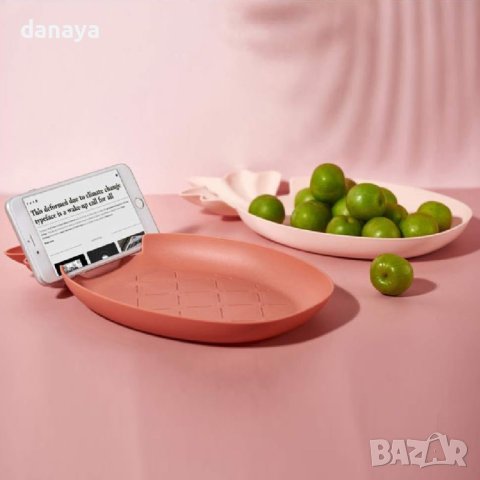 4417 Плато за сервиране поднос с форма на Ананас, снимка 3 - Аксесоари за кухня - 43938954