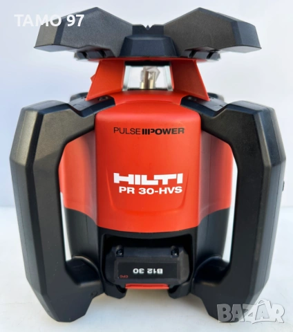 ТОП ЦЕНА! Hilti PR 30-HVS A12 - Ротационен лазер за употреба на открито 2024г., снимка 2 - Измервателни инструменти - 53090128
