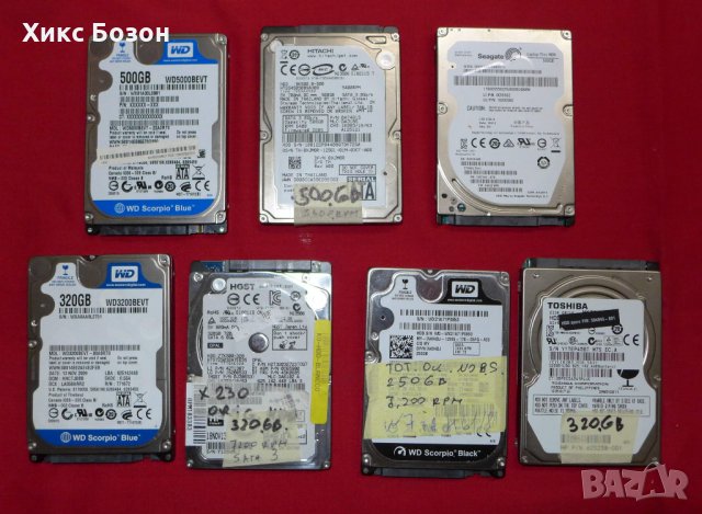 Харддискове за лаптопи 2.5'' Hard drive 2.5'' HDD Seagate,WD SATA IDE, снимка 1 - Части за лаптопи - 35060532
