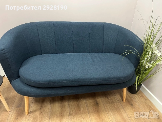 Диван двуместен, снимка 6 - Дивани и мека мебел - 52535397