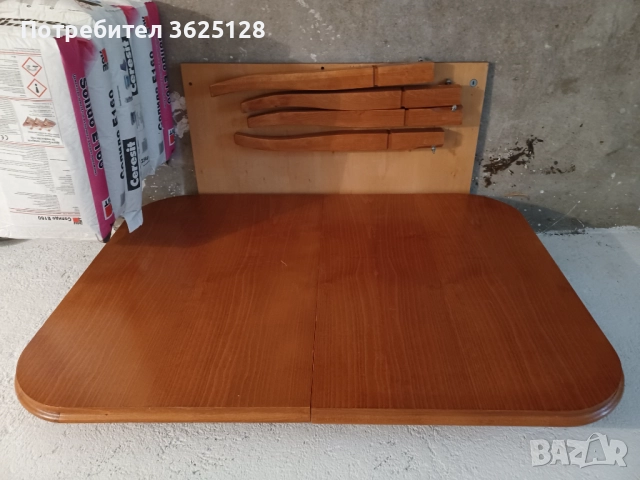 Дървена маса, снимка 3 - Маси - 51609887