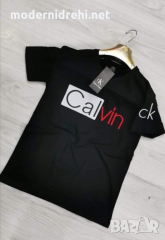 Мъжка тениска Calvin Klein код125, снимка 1 - Тениски - 32480987