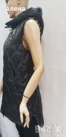 Грейка с леопардов принт - черен, снимка 1