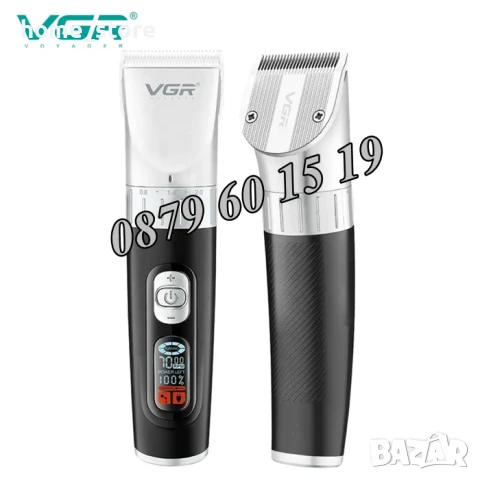 Професионална машинка за подстригване VGR V-069, Безжична машинка за подстригване, снимка 3 - Машинки за подстригване - 50493295