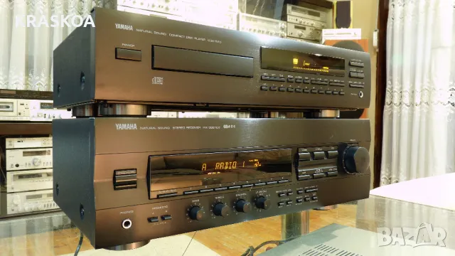  YAMAHA RX-396RDS &  СД Плеър   CDX-570