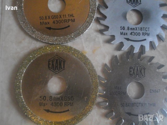 Диск ф50,8мм/ф110мм/ф180мм-Диамантина/За дърво-За Машини-Ел.Машина Рязане Плочки/Мини Ръчен Циркуляр, снимка 16 - Диамантени и режещи инструменти - 44051452