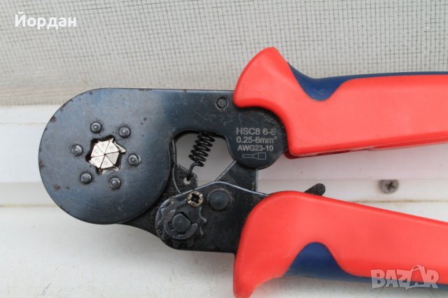 Кримп клещи H3C8 0.25-6 mm, снимка 2 - Клещи - 39840561